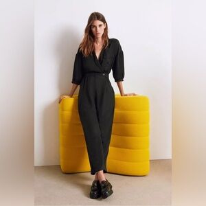 ba&sh Black Jumpsuit